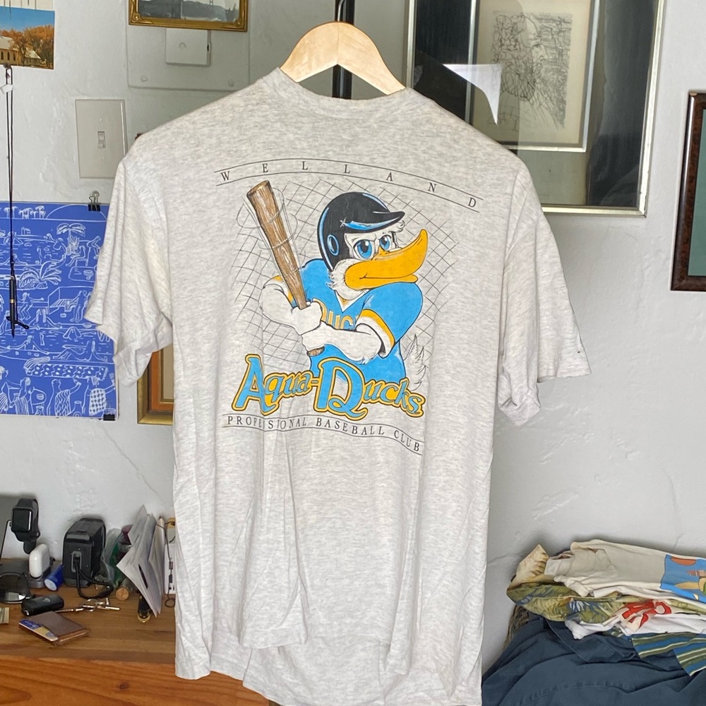 Vintage aqua sucks shirt